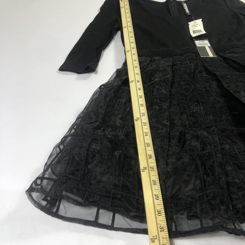 Plenty Tracy Reese Damen Op schwarz Eliza Stretch Lagenlook Petticoat Kleid 1465 - Bild 10 von 14