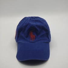 Polo By Ralph Lauren Polo Hat Boys 2T-4T Blue Embroidered Red LogosPolo By Ralph
