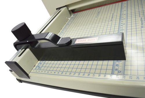  Manual Heavy  A4 All Steel 12.2In Stack Paper Cutter Guillotine Trimmer - Picture 8 of 8