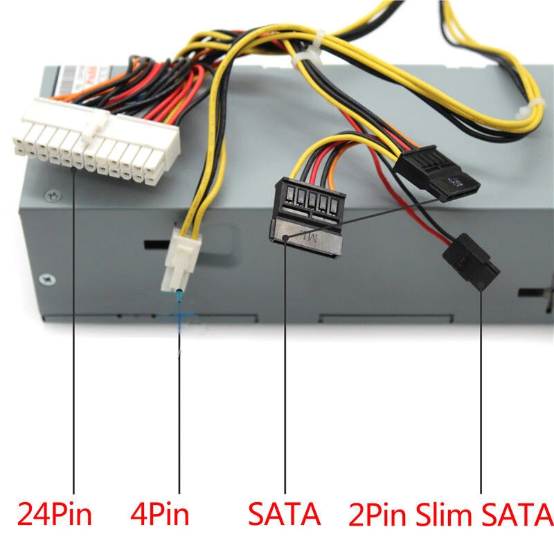 Replacement Power Supply For Dell H240AS-01 2TXYM 3WN11 H240AS-00 709MT 240W  - Image 3 of 4
