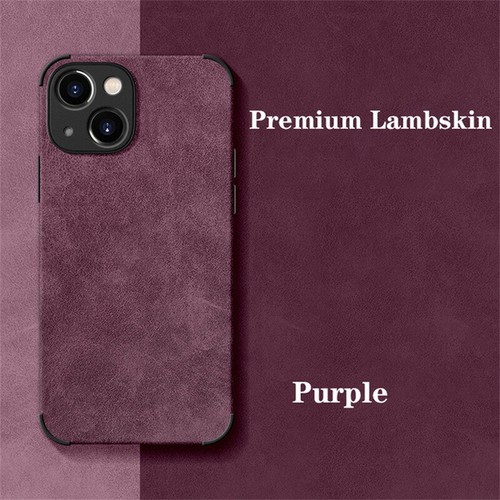 For iPhone 15 14 Pro Max 13 12 11 XR XS 8 Leather ShockProof Gel Soft Case Cover - Imagen 7 de 13
