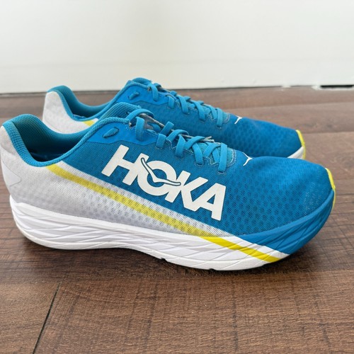 Hoka One One Rocket X Blanco Diva Azul - M(12) W(13) - 13532 WDVB - Imagen 2 de 9