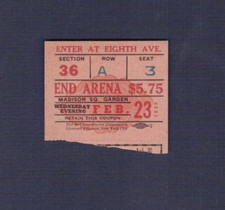 VERY VERY RARE 1938 JOE LOUIS vs NATHAN MANN WORLD'S CHAMPIONSHIP boxing ticket