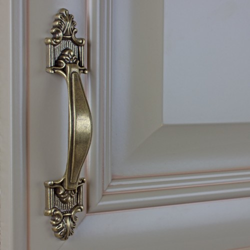 [2X] GlideRite 3,50 Zoll Mitte Antik Messing Rustikal Schrankgriffe 4116-AB-1 [43] - Bild 3 von 5