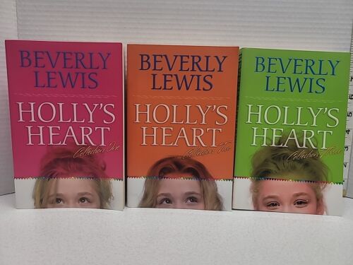 Holly's Heart Sammlung Bücher 1-3 Beverley Lewis Taschenbuch 5 Zoll x 8