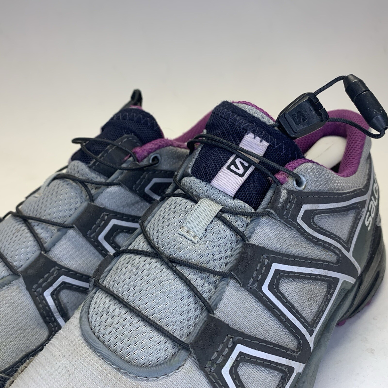 Scarpe da corsa Salomon Speedcross Trail Escursionismo Donna Grigio Viola Taglia 6 US