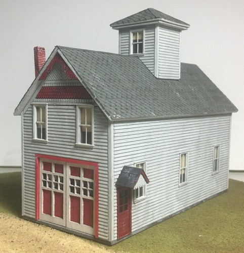 Motrak Models Kit Struttura Stazione dei Pompieri Alton - Scala N - NUOVO - Foto 1 di 5