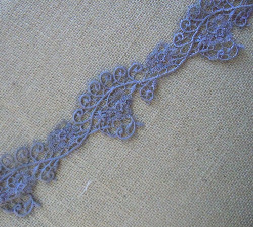 4 Yards 2"-3.5'' Wide Rayon Venise Lace Red, White, Blue, Grey,Brown,Pink zhs7 - Picture 10 of 10