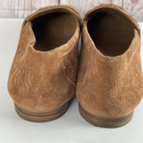 Kate Spade Berkeley tassel brown tan suede loafers New York Woman’s Sz 6.5b - Picture 7 of 10