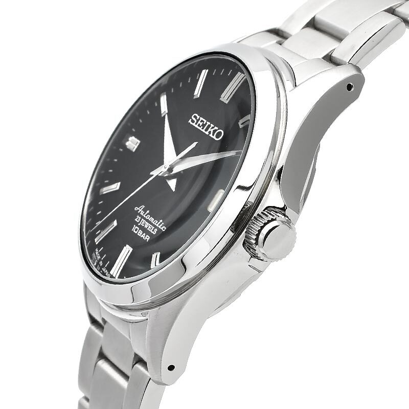 SEIKO SZSB012 Dress Line Mechanical Automatic Watch Black SEIKO SZSB012 Dress Line Mechanical Automatic Watch Black
