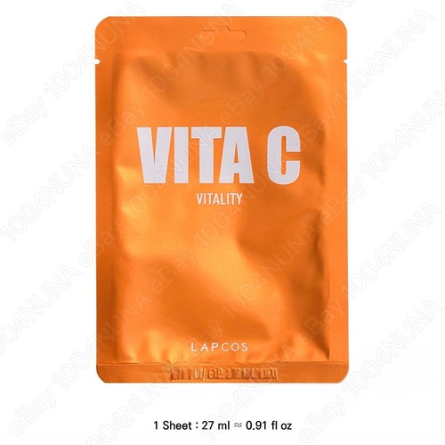 LAPCOS Daily Skin Mask 9 Types Face Sheet Pack K-Beauty Korean Skin Care - Picture 35 of 37