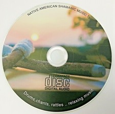 NEW NATIVE AMERICAN SHAMANIC DRUMS CHANTS RATTLES MEDITATION, RELAXATION CD