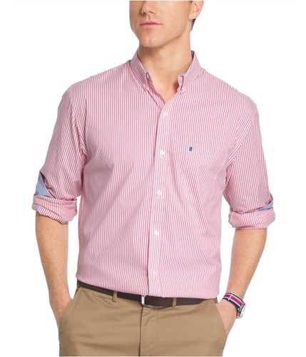up shirt Izod Poplin Mens button wqItBH