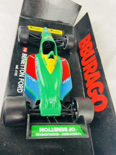 BURAGO 1/18 Benetton ford #20 DIECAST MOBIL 1 FORMULA COD.6102 - Picture 7 of 8