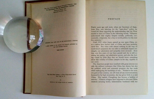 A SHORT HISTORY OF THE CHINESE HC 1942 3rd edition 413 pg Printed 1943 - Picture 2 of 10