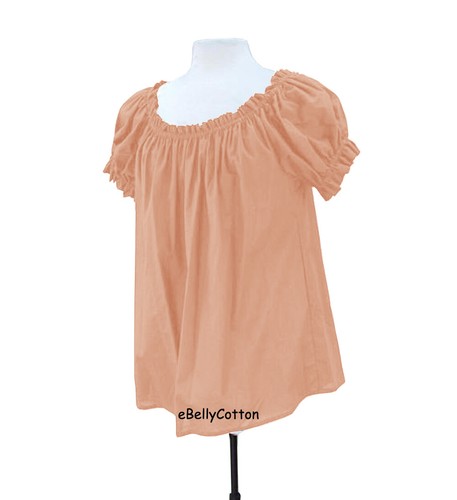 Negligee Bluse Baumwolle Gaze Bauernhemd Renaissance Kostüm Halloween Mittelalter - Bild 83 von 123