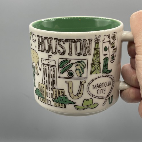 Starbucks Tasse Houston Texas Been There Series 14oz Stackable Discontinued - Bild 10 von 13