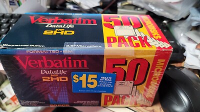 Verbatim Formatted IBM Microdisks 2HD 3.5''