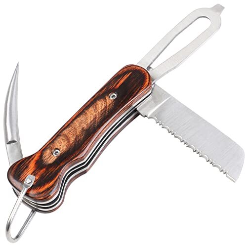 Marlin Spike Rigging Knife Multipurpose Sailing Knife Sailor Knife Boat Knife Ma - Picture 1 of 7