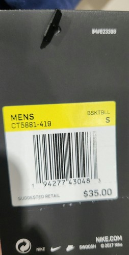 Camisas azules de baloncesto Nike Dri-Fit para hombre talla S - Imagen 5 de 5