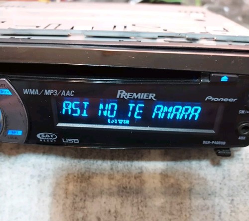 PREMIER DEH-P4000UB CAR STEREO USB AUX NO BLUETOOTH - Picture 2 of 10