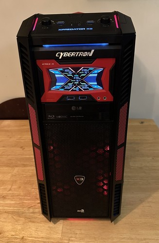 CybertronPC Gaming PC Intel I5-4670K 3.4GHz 16GB RAM SSD 120GB+HDD 2TB Win10 - Picture 1 of 23