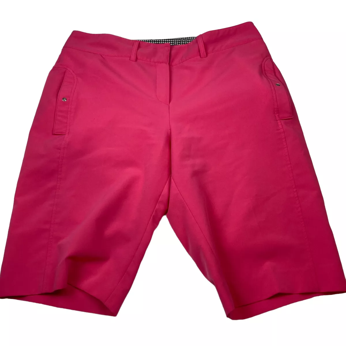 Women s Size 8 Bermuda Golf Shorts Sport Haley Bright Pink Fuchsia