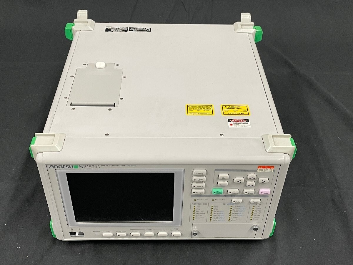 Anritsu MP1570A SONET/SDH/PDH/ATM Analyzer OPT. 02 10 [6826 Anritsu MP1570A SONET/SDH/PDH/ATM Analyzer OPT. 02 10 [6826