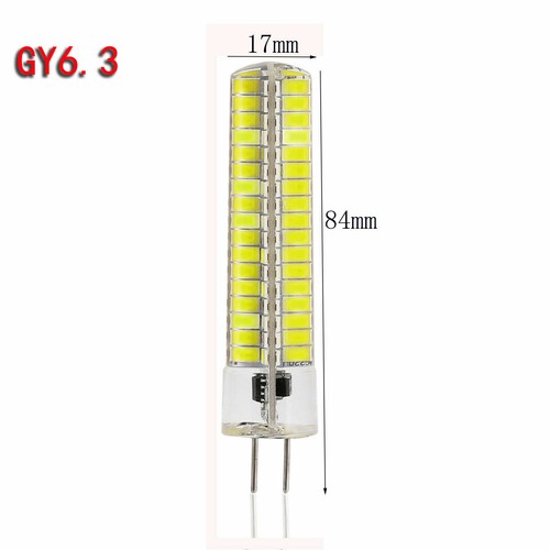 Dimmable Silicone Crystal LED Corn Bulbs G4 G9 E14 B15 E17 GY6.3 5730 SMD Lights - Picture 14 of 16