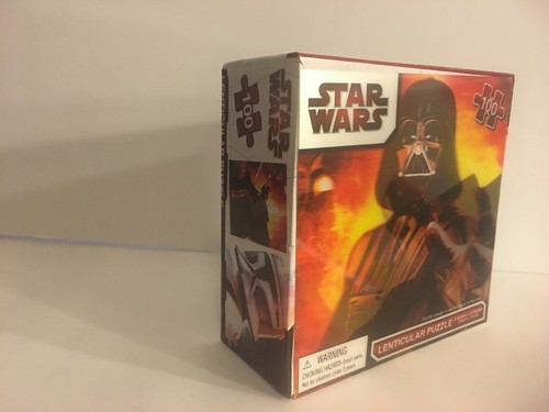 Cardinal ~ Star Wars Darth Vader ~ Lenticular Puzzle 100 Pc ~ 9"X12" - Picture 2 of 6