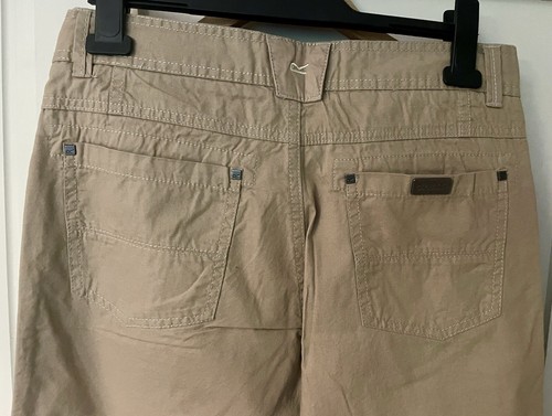 Mens Chino Trousers Size 30” Waist 34” Leg Cotton Nutmeg Cream Regatta Landyn - Picture 7 of 11