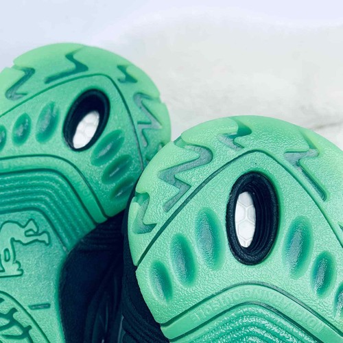 Reebok Shaqnosis OG Uomo d'Acciaio Argento Verde Glow Shaq V53477 Gioventù 4,5 - Foto 10 di 11