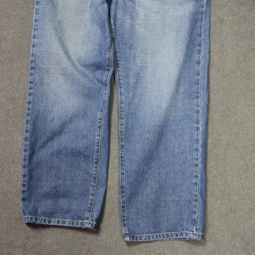 Jeans Chaps Denim Calce Relajado Azul Lavado Medio Cremallera Mosca 38x30 (38x28.5 real) - Imagen 4 de 24