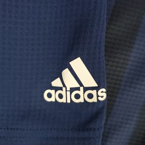 ADIDAS x USA GOLF NEW $90 Size 2XL Mens Henley Polo Shirt Performance Blue NWT - Picture 7 of 23