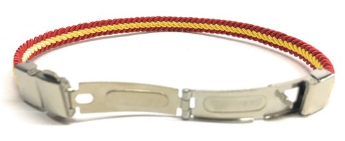 Pulsera Hilo Trenzado Bandera España Alta Calidad - Imagen 4 de 4