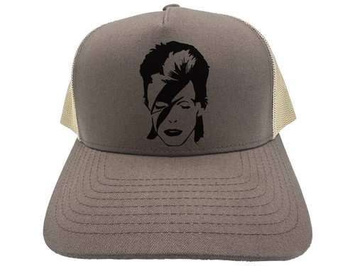 BOWIE Cap, DAVID, ZIGGY STARDUST, Snapback, Truckermütze, schwarzer Text, ROCK LEGEND - Bild 4 von 10