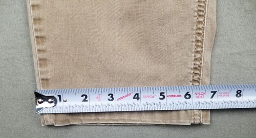 Brax Feel Good Men Modern Fit Chuck Stretch Flex Cotton Jeans Pants Beige 32x28* - Picture 16 of 17