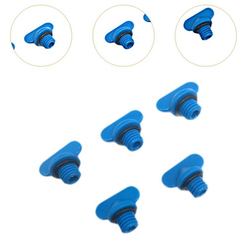 5x Manifold Engine Block Drain Plug Kit 22-806608A02 Replacement for Mercruiser - Picture 5 of 6