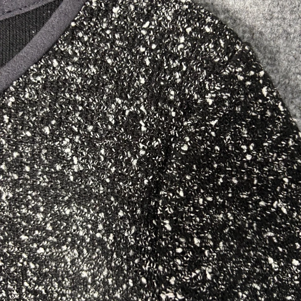 Talbots Dress Women's 6 Black White Speckled Sheath Stretch Knit Office Career - Image 4 of 4