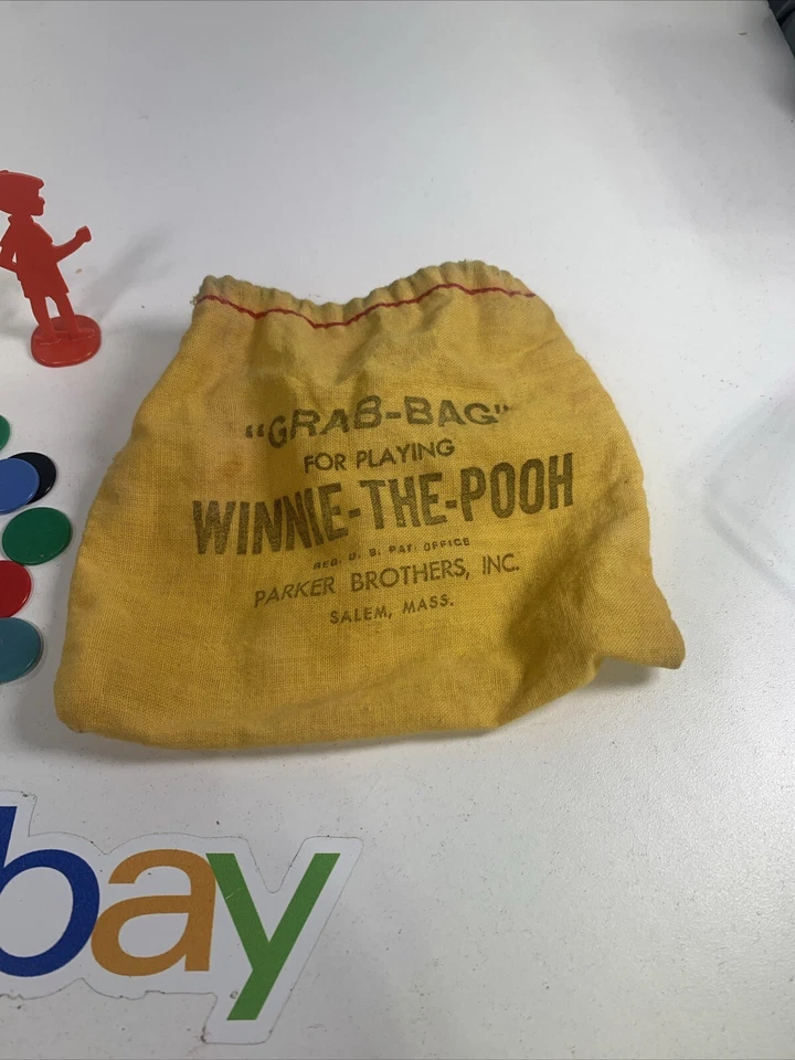 Difícil de encontrar de colección Winnie the Pooh GRAB-BAG Parker Brothers piezas de juego - incompleto Foto 2 de 4