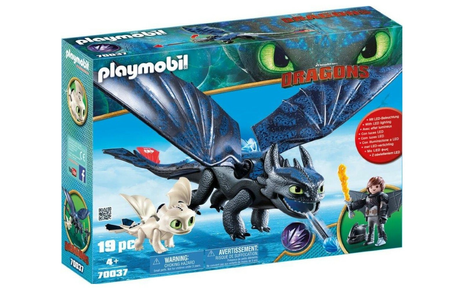 Dragons III Hiccup con Sdentato Dragons III Hiccup con Sdentato