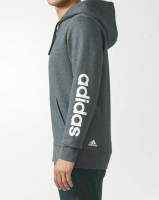 adidas linear zip hoodie