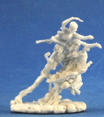 1x BONE FIEND - BONES REAPER Figur Miniatur JDR RPG Skelett Horror 91007