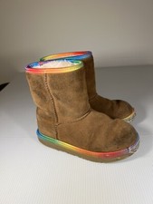 UGG Classic Short II Rainbow Brown Sz 1 1019699k Youth Girls Boots