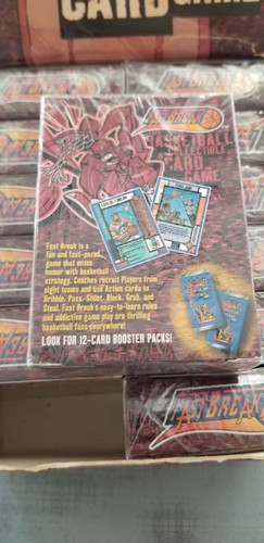 Full Box - Fastbreak 1996 Basketball Collectibles Card Game Boxes - RARE - Picture 5 of 9