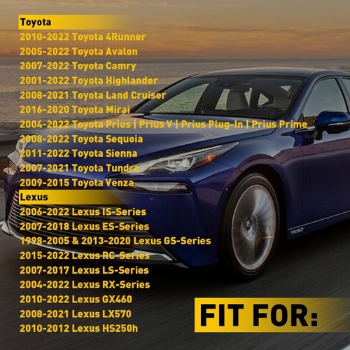 CROWN PUDDLE LIGHT FITS LX570 GX460 AVALAN (LOT OF TWO LIGHTS