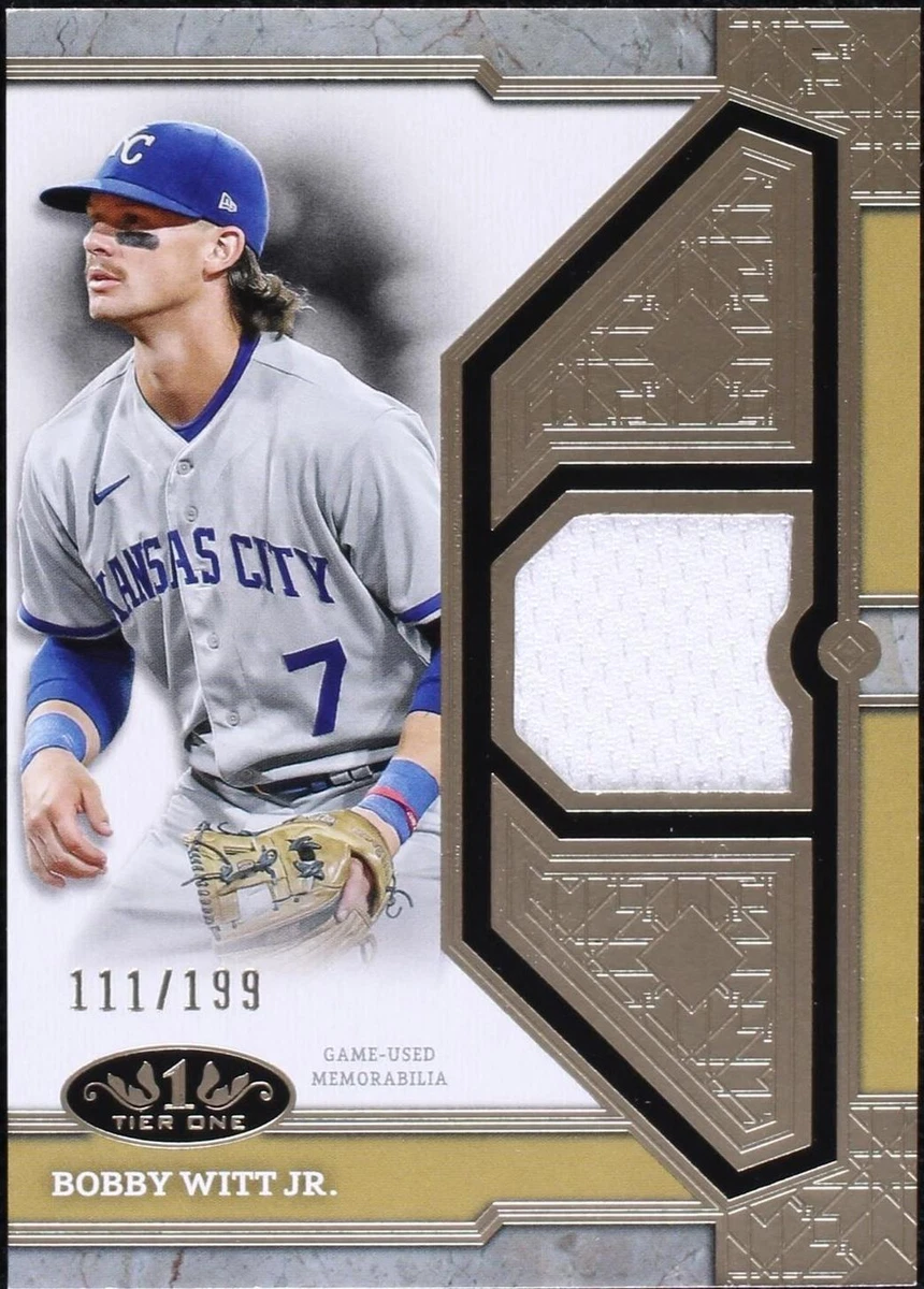 超貴重 1/1 Topps 2024 ボビー ウィット ジュニア 2024 Topps Tier One - Bobby Witt Jr. #T1R-BW for sale | eBay