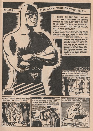 Australian Phantom Comic #471 Frew 1972 "The White Monkey" - Picture 2 of 3
