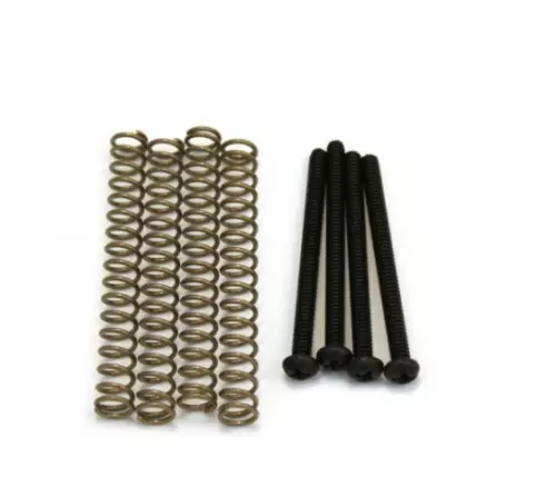 Black Humbucker Pickup Height Adjustment Screws fits Gibson, DiMarzio,Duncan 