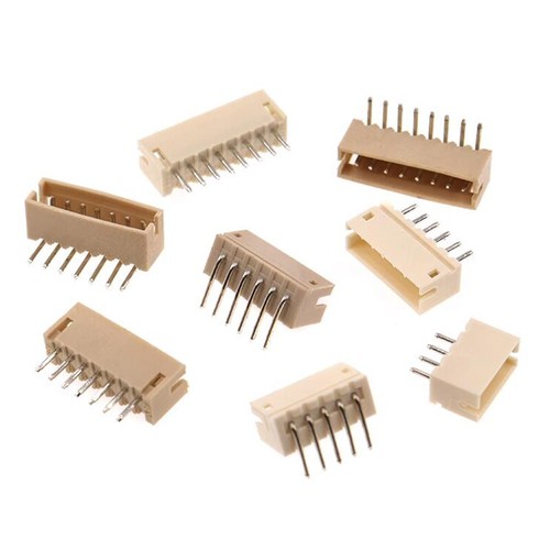 ZH1.5mm Connector Straight / Curved Pin Holder 2P/3P/4P/5P/6P/7P/8P PCB Sockets - Picture 7 of 21